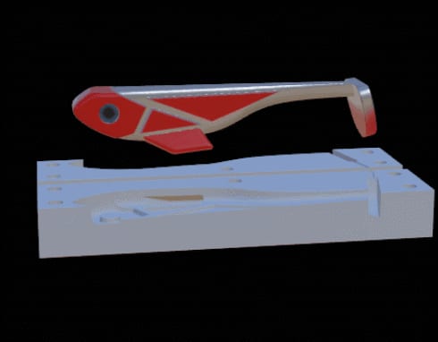 Fishing top filling Lure / Bait mold