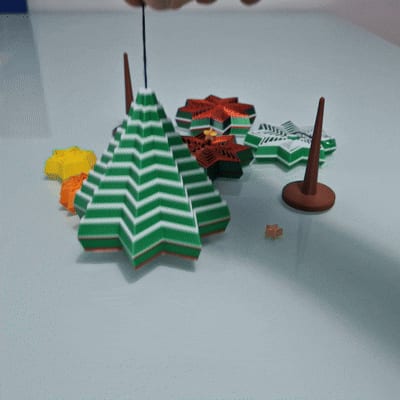 Foldable Christmas Tree Fidget