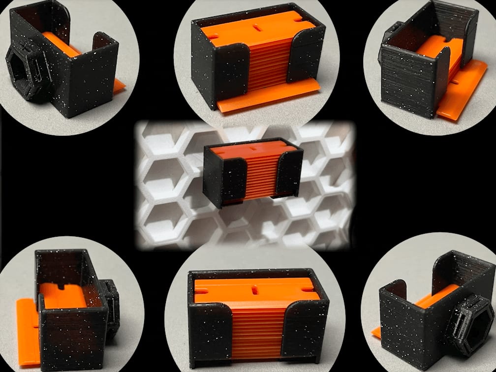 Plastic Razor Blade Scraper Dispenser - HSW mount