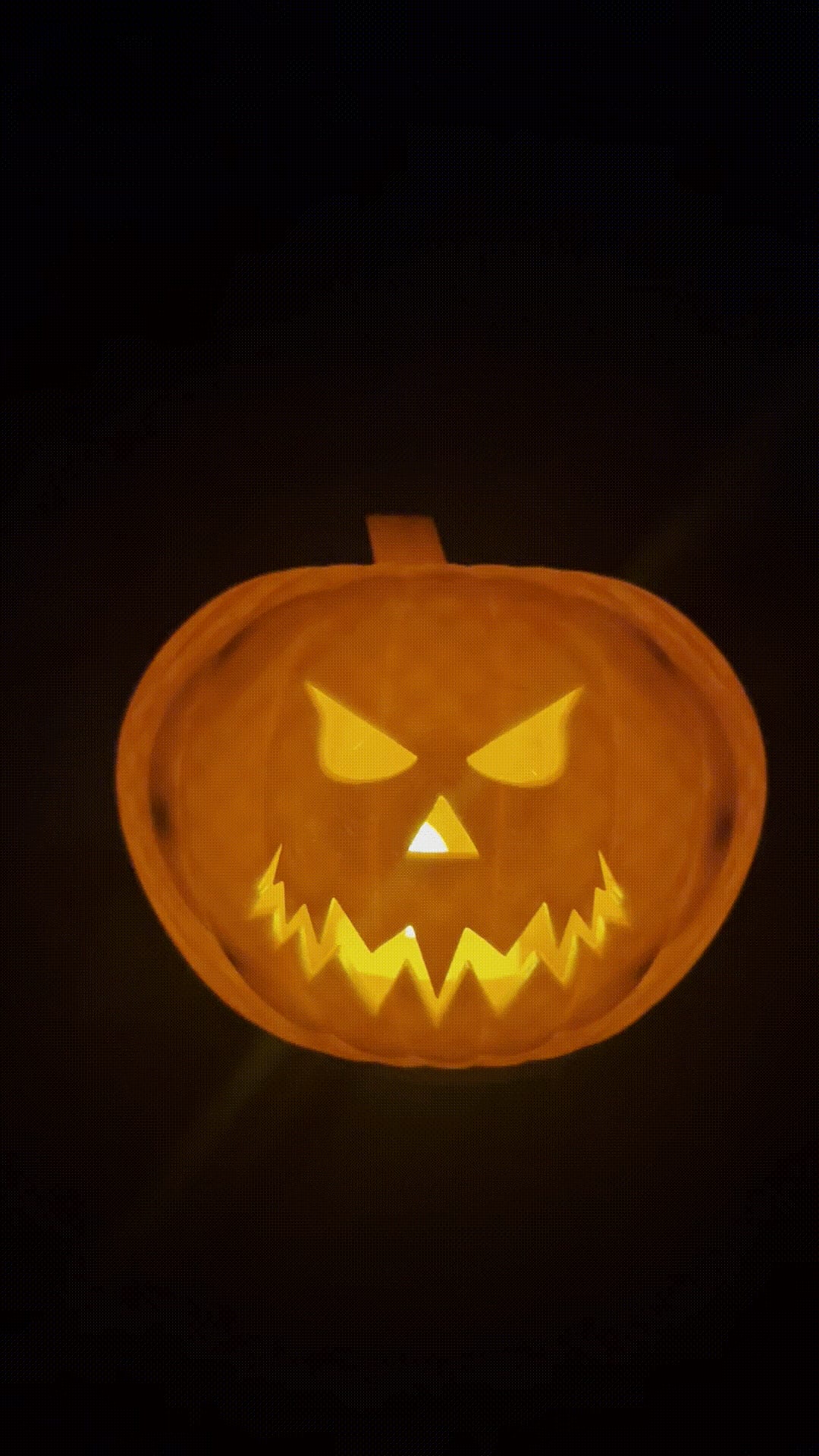 Magnetic Face Changing Pumpkin w/ Tealight