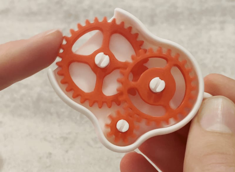 3 gears box fidget