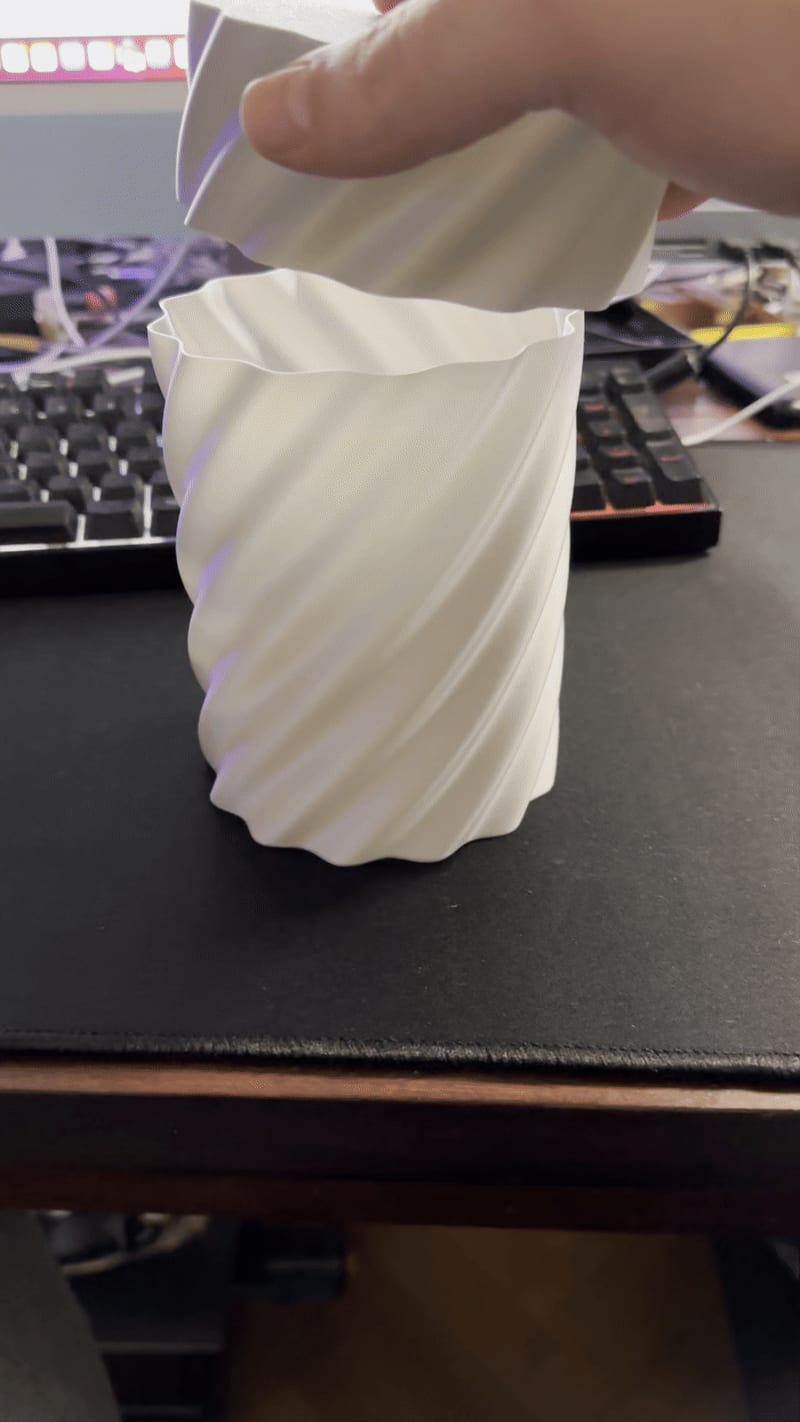 Spiral Jar