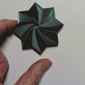 8 point star concentric fidget