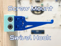 Screw Mount Hinged Hook [Requested Remix] (Swivel)