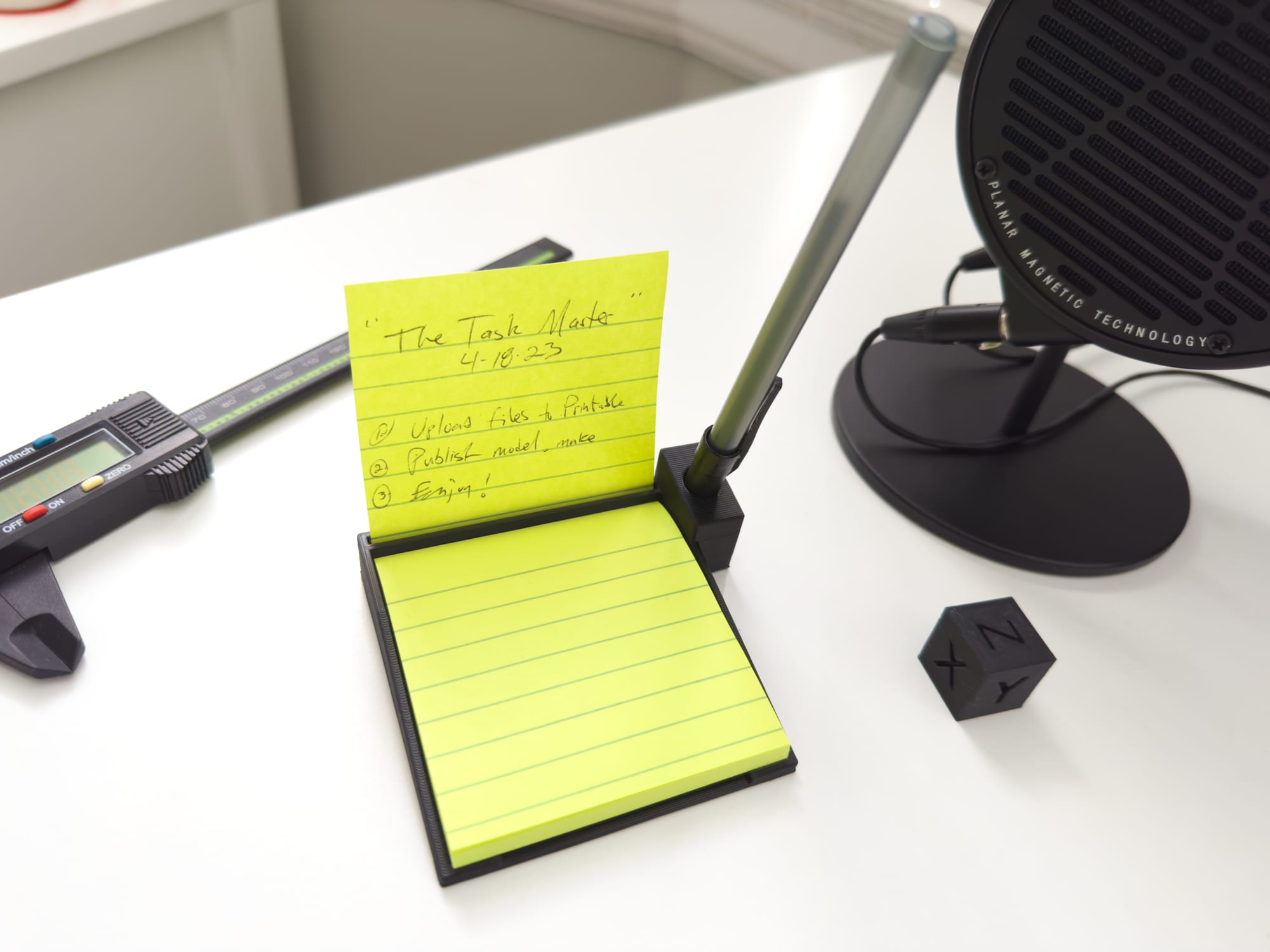 Task Master Post It Sticky Note Holder Parametric