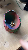 Dish- Sugar Skull Screws / nuts / parts Bowl