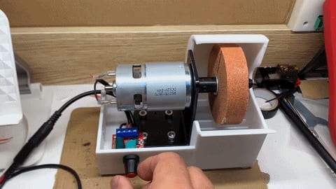 DIY砂轮机/DIY grinding machine
