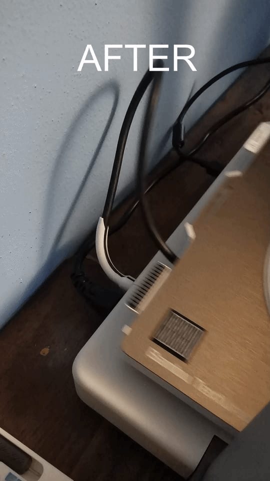 A1 bed cable holder and protector