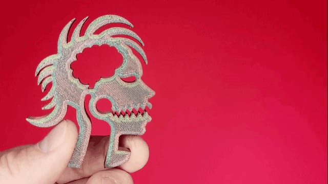 Lady Zombie Chip Clip