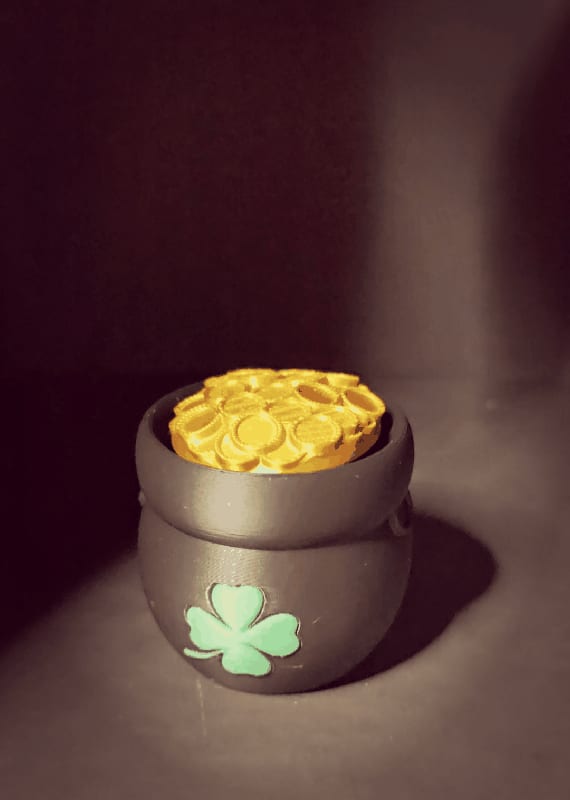 Pot Of Gold Clicker Fidget for St. Patrics Day