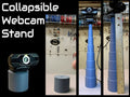 Collapsible Webcam Stand | Telescoping | Lockable