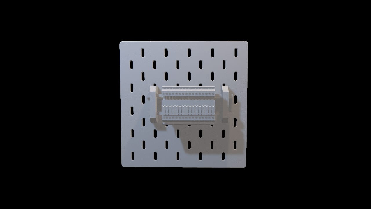 Skadis DIN Rail