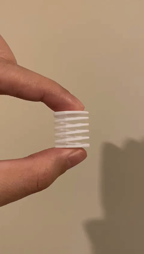 No Support Needed Octagonal Compression Spring