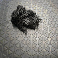 fabric lattice cube pattern