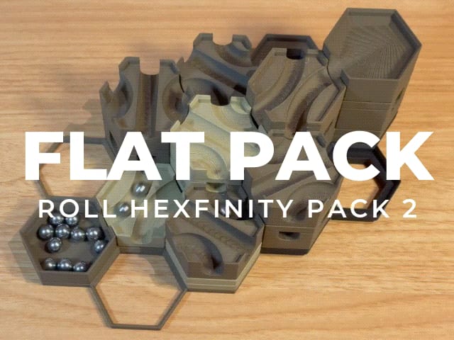 Roll Hexfinity: Flat Pack - Expansion Pack #2