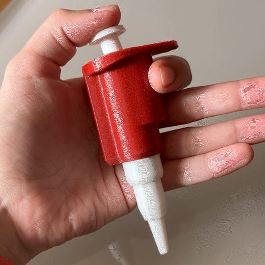 Mini Micropipette Fidget Keychain