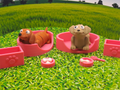 Cute pet bed playset