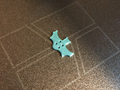 Bat shaped 4 hole buttons
