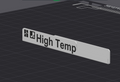 QRCode for High temp/textured plates(double sided)