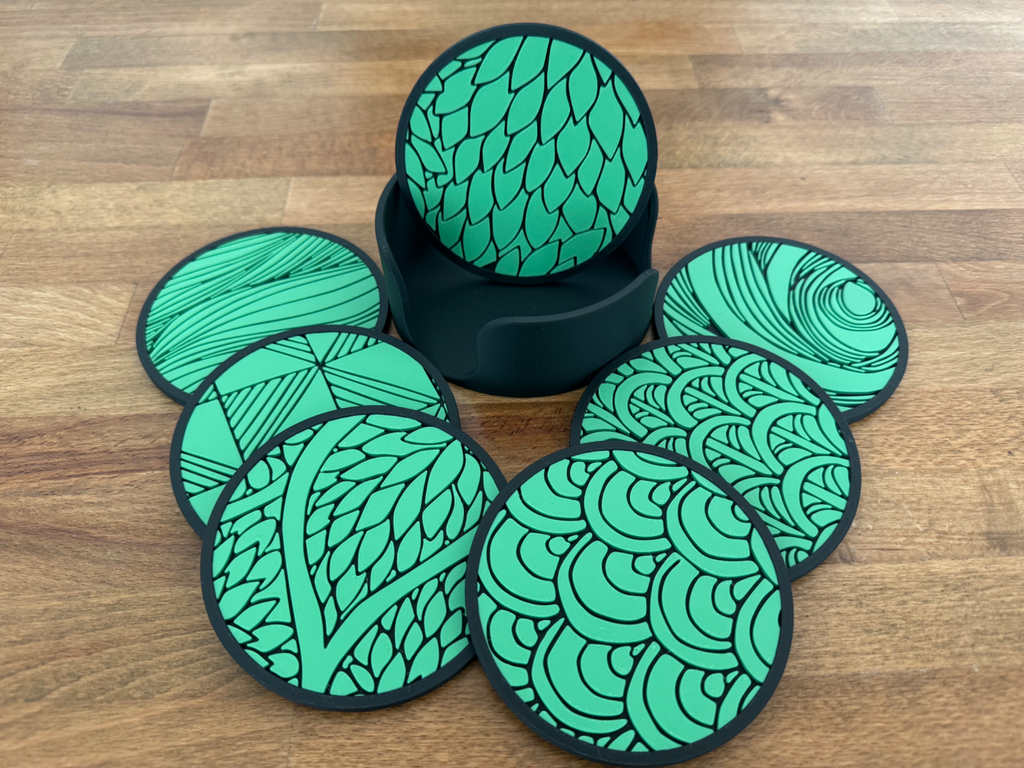 Green Oasis Coaster