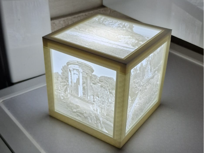 lithophanie lamp