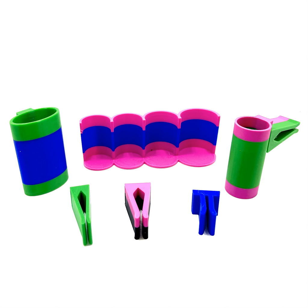 Modular Clip-On Holders