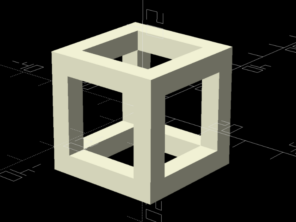 <BSG> CUBE FRAME