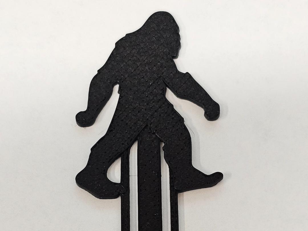 Simple Bigfoot Bookmark - Commercial Use