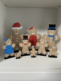 Gingerbread Cookie People - Gingerbread Family Decoration