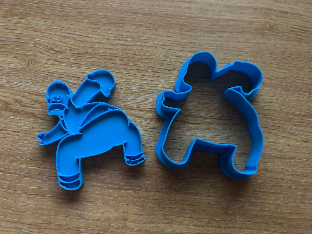 Homer Simpsons Crack Cookie Cutter and Stamp set