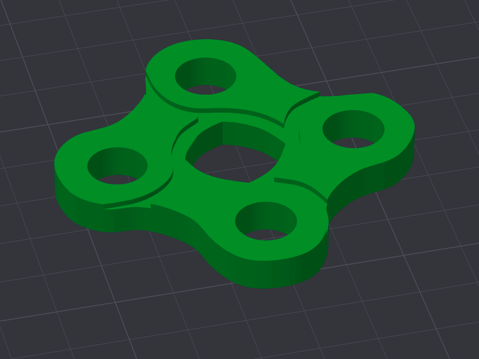 Bike chain keychain