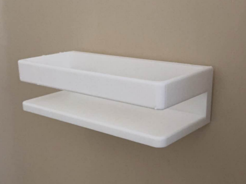 Modern Floating Shower Shelf