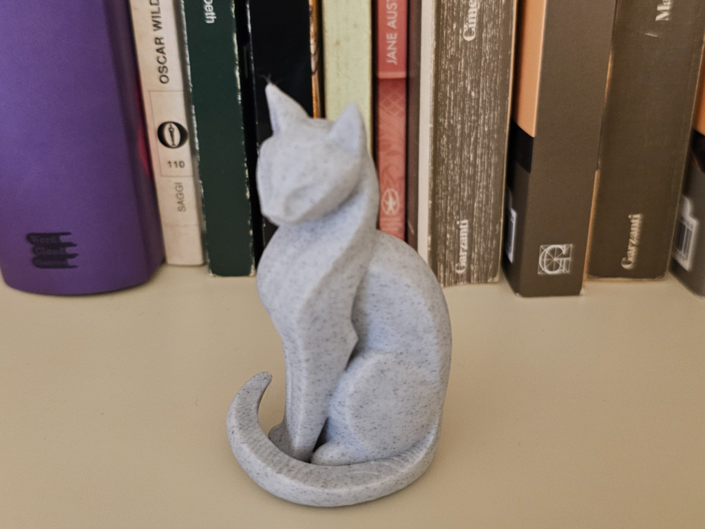 Cat sculpture