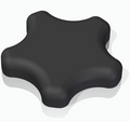 M12 star knob