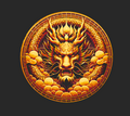 Imperial Dragon HueForge Art