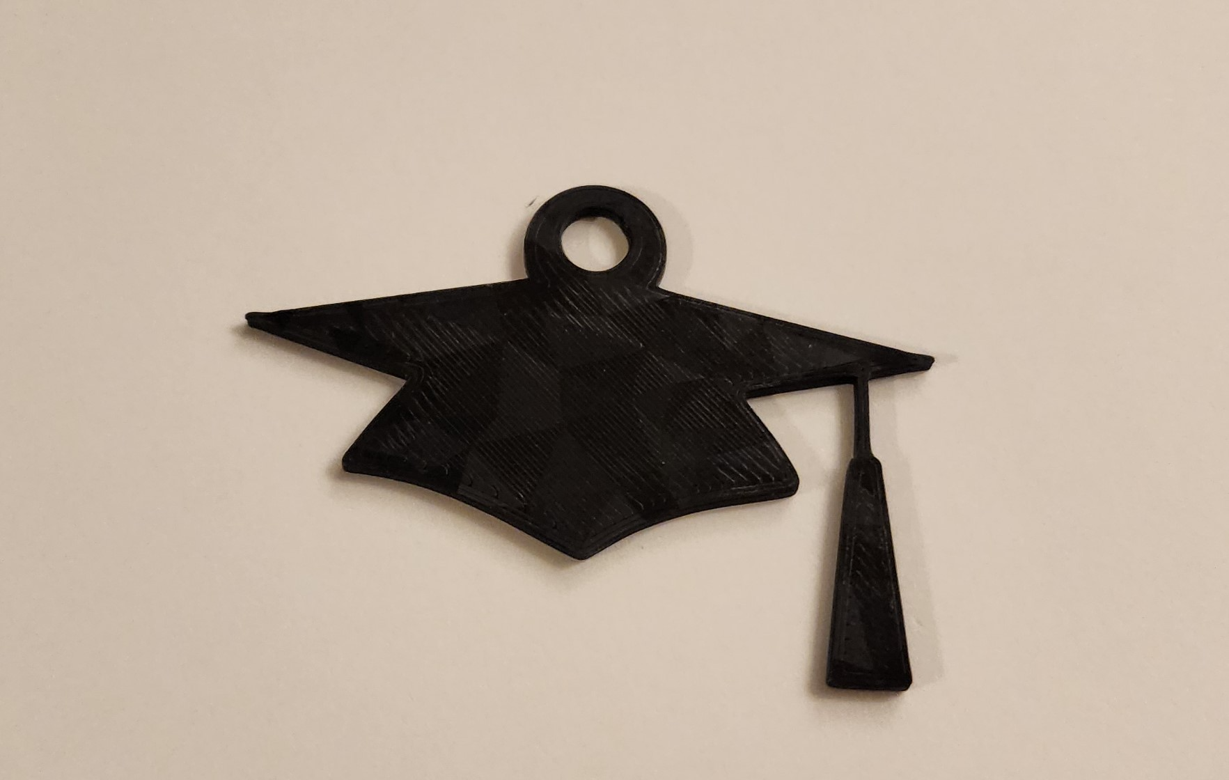 Flat Graduation Cap for Lei