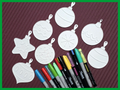 Ornament Coloring Christmas Tree Festive Pack