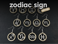 Zodiac Earrings • All Signs • Free Commercial Use