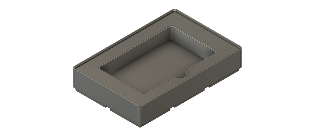 Gridfinity Ridge wallet tray