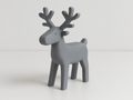 Minimalist Reindeer