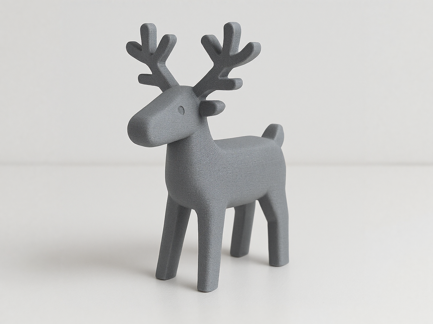 Minimalist Reindeer