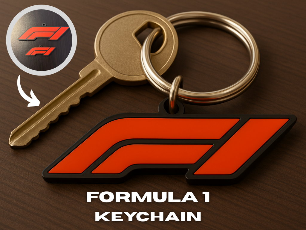 Formula 1 Keychain – F1 Logo Keyring