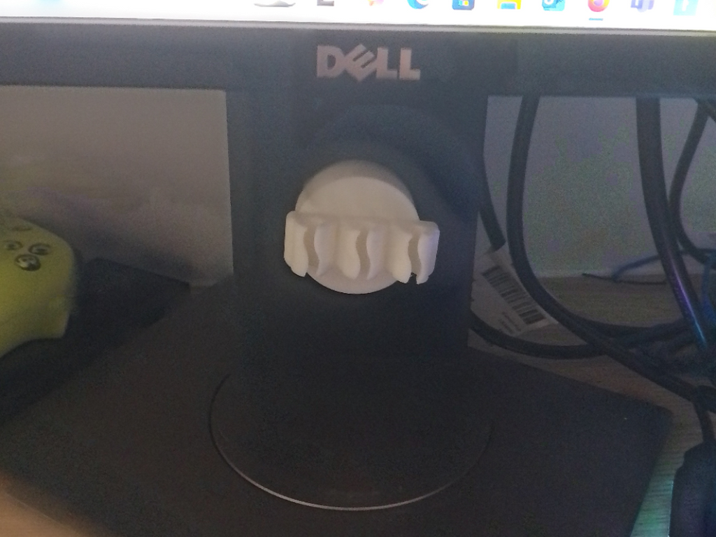 Dell Monitor Cable holder