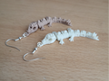 dragon skeleton earring