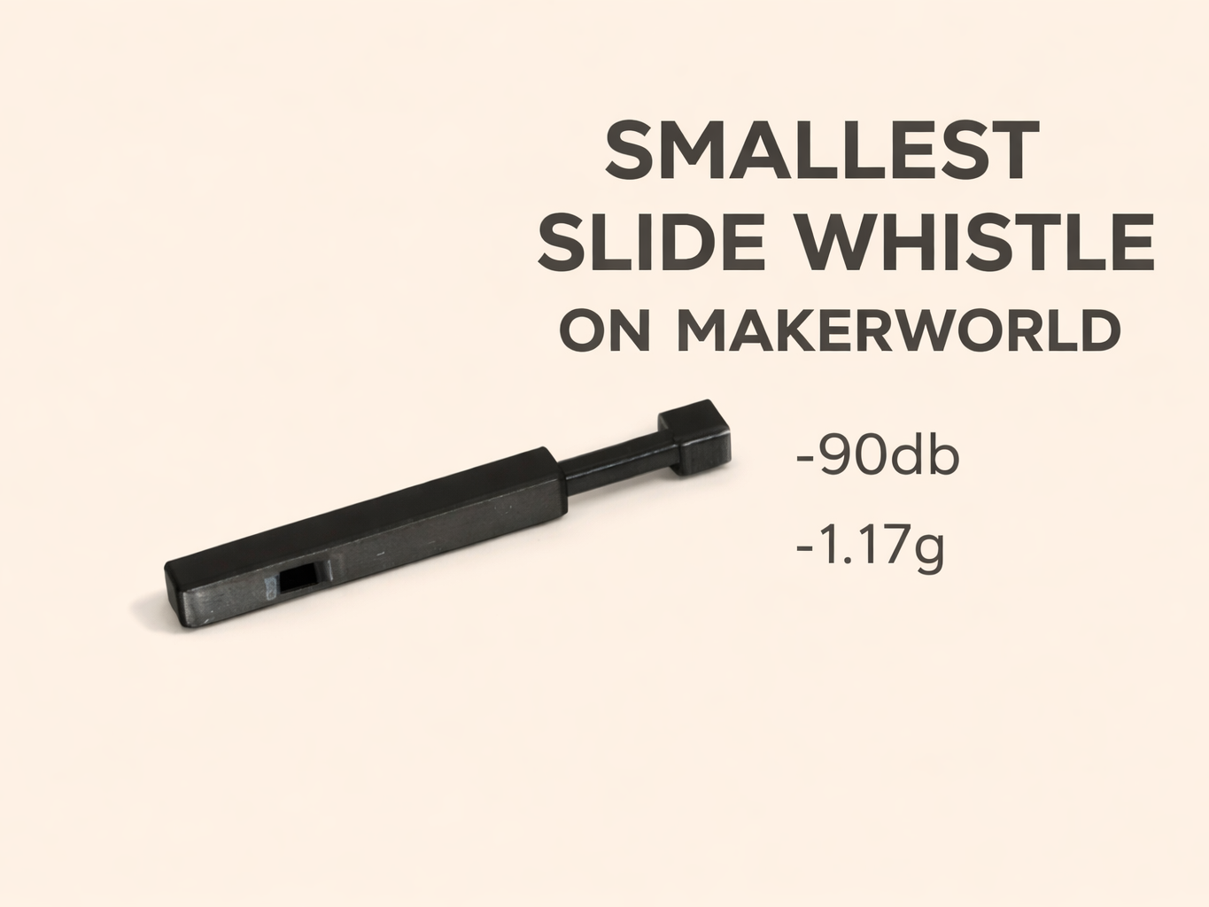 Mini Slide Whistle