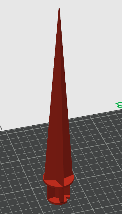 stake for light