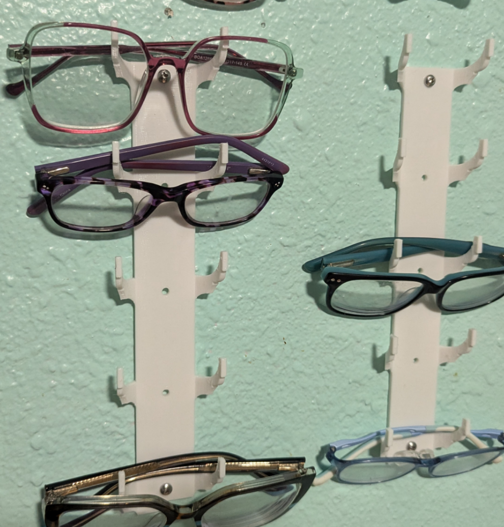 Parametric Wall Mount Glasses Holder