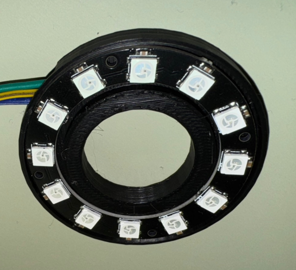 12 LED ring mount
