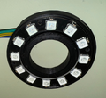 12 LED ring mount