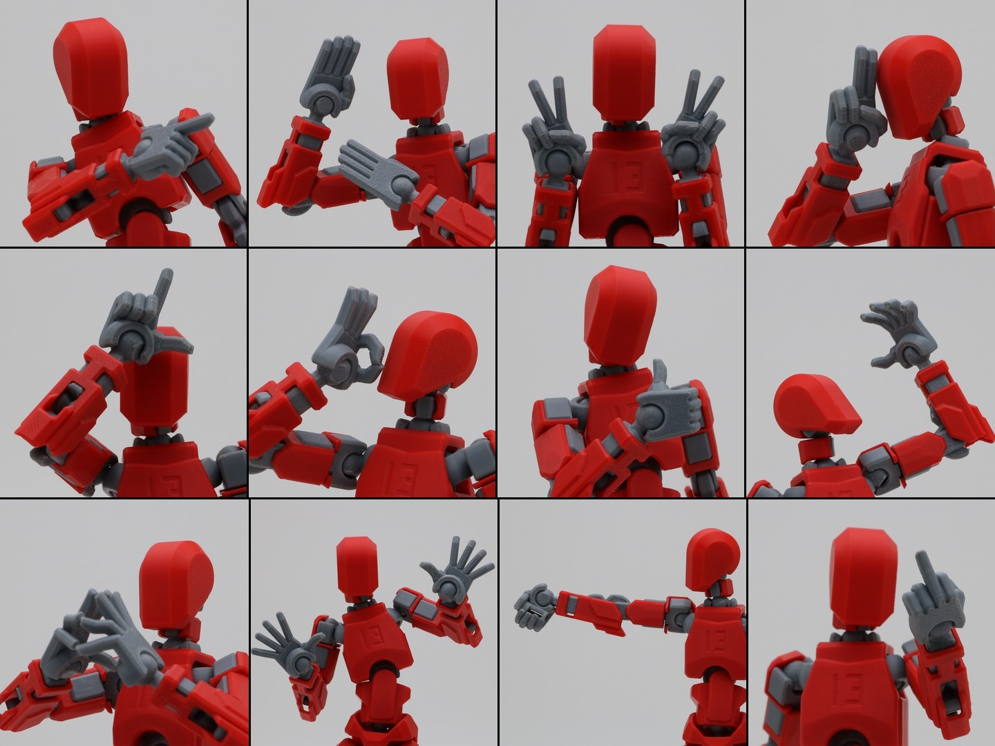 Dummy 13 - extra hand poses